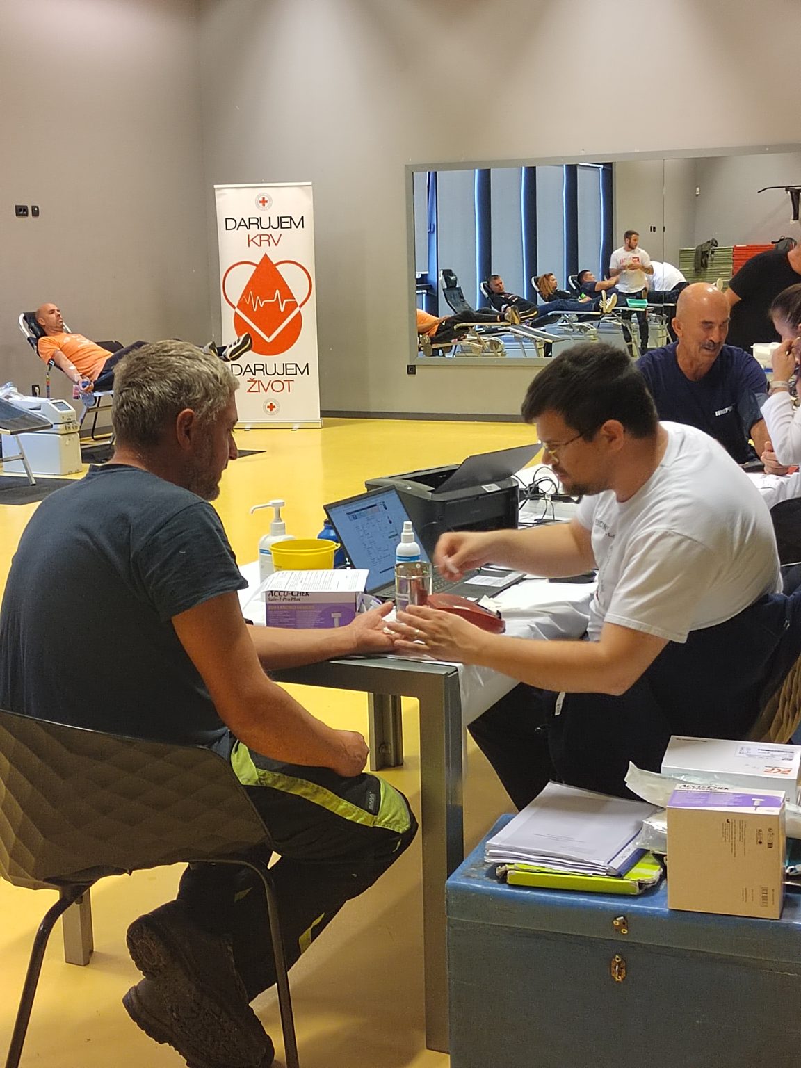 Na jučerašnjoj akciji darivanja krvi prikupljeno 78 doza, dvojica novih darivatelja 221025