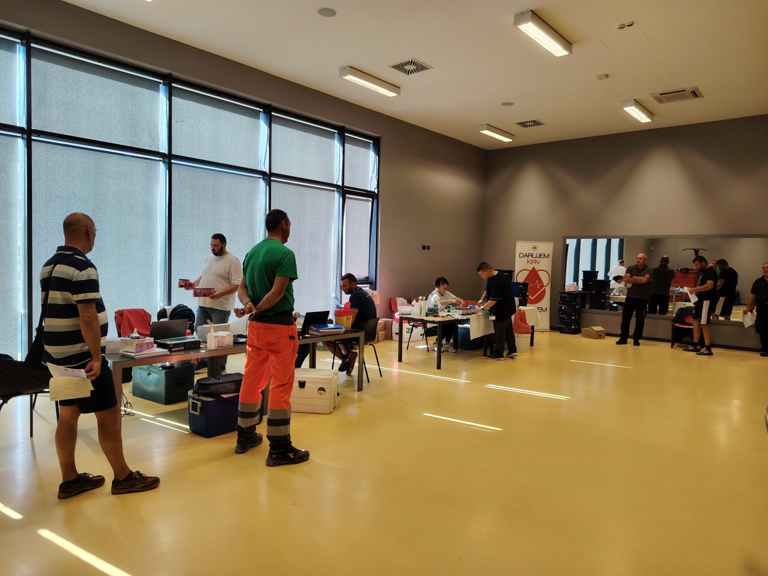 Odličan odaziv jučerašnjoj akciji darivanja krvi: 101 prikupljena doza, 3 nova darivatelja